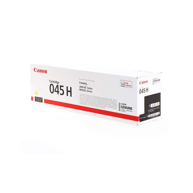 Original Canon CRG 045H Yellow Toner Cartridge Original Canon CRG 045H Yellow Toner Cartridge