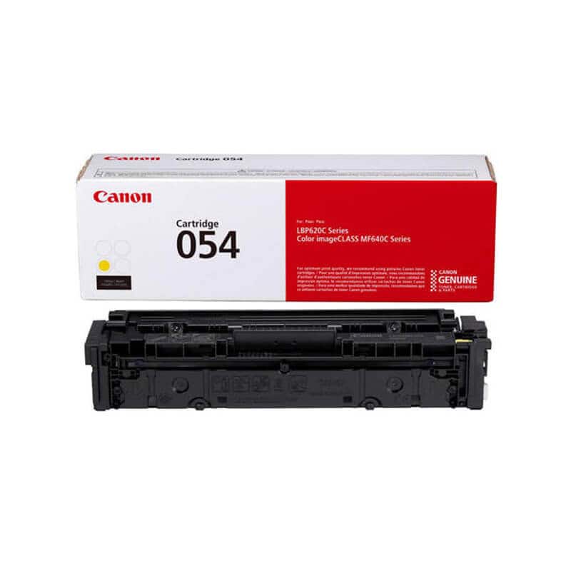 Original Canon CRG 054 Yellow Toner Cartridge Original Canon CRG 054 Yellow Toner Cartridge
