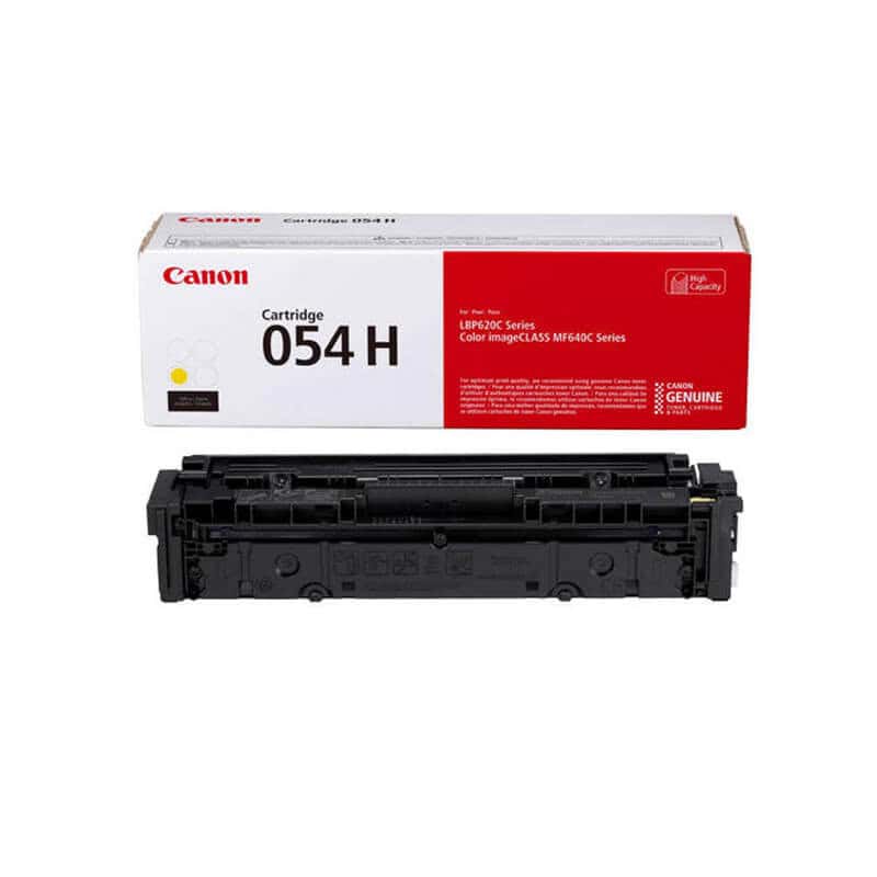 Original Canon CRG 054H Yellow Toner Cartridge Original Canon CRG 054H Yellow Toner Cartridge
