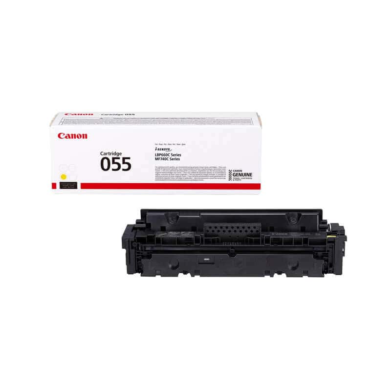Original Canon CRG 055 Yellow Toner Cartridge Original Canon CRG 055 Yellow Toner Cartridge