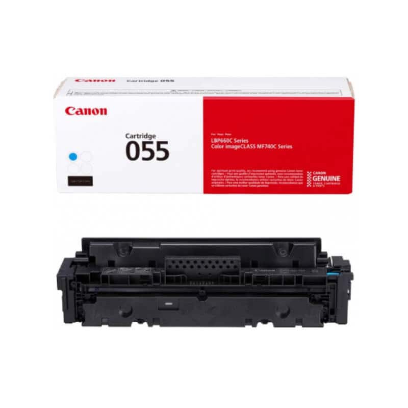 Original Canon CRG 055H Cyan Toner Cartridge Original Canon CRG 055H Cyan Toner Cartridge