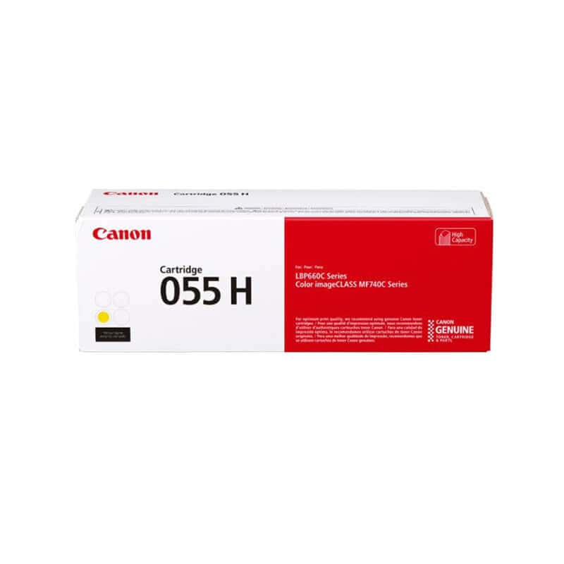 Original Canon CRG 055H Yellow Toner Cartridge Original Canon CRG 055H Yellow Toner Cartridge