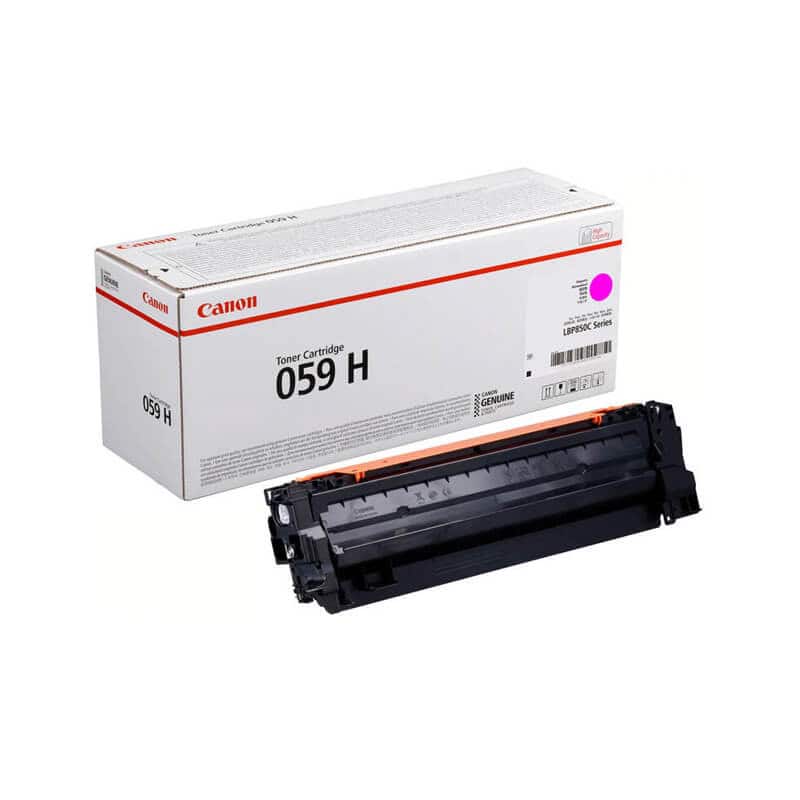 Original Canon CRG 059H Magenta Toner Cartridge Original Canon CRG 059H Magenta Toner Cartridge