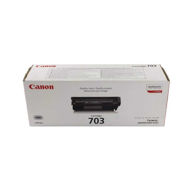 Original Canon CRG 703 Black Toner Cartridge Original Canon CRG 703 Black Toner Cartridge