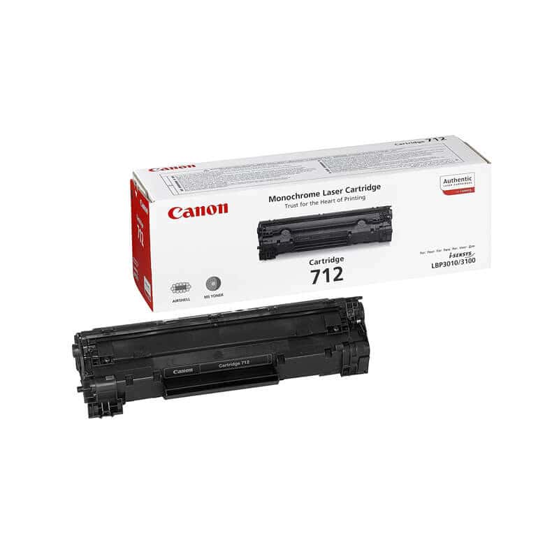 Original Canon CRG 712 Black Toner Cartridge Original Canon CRG 712 Black Toner Cartridge