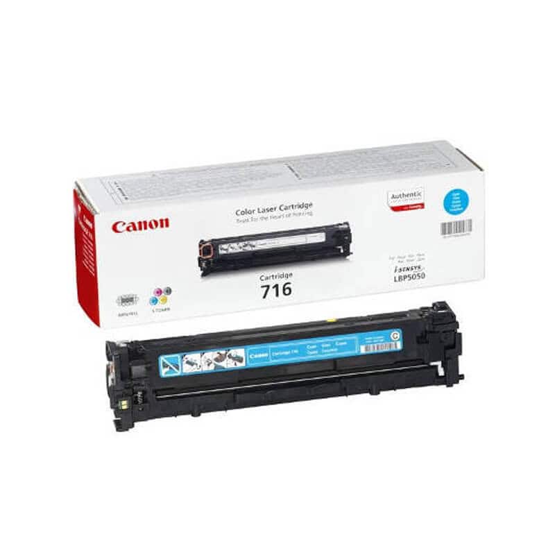 Original Canon CRG 716 Cyan Toner Cartridge Original Canon CRG 716 Cyan Toner Cartridge