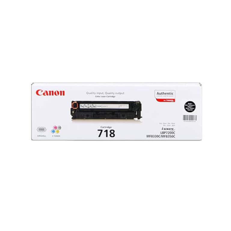 Original Canon CRG 718 Black Toner Cartridge