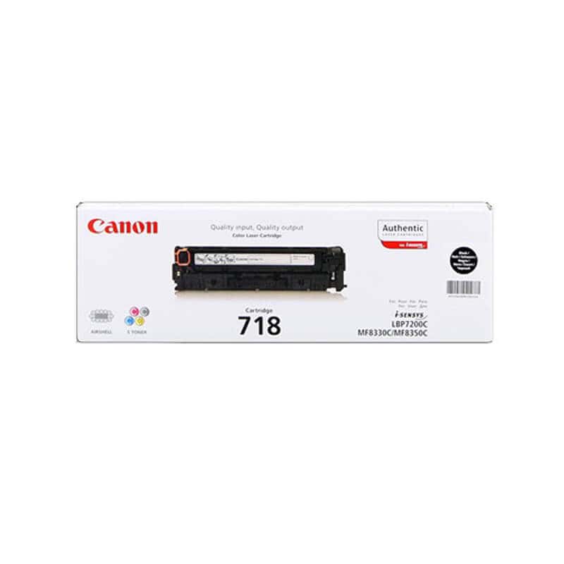 Original Canon CRG 718 Black Toner Cartridge Original Canon CRG 718 Black Toner Cartridge