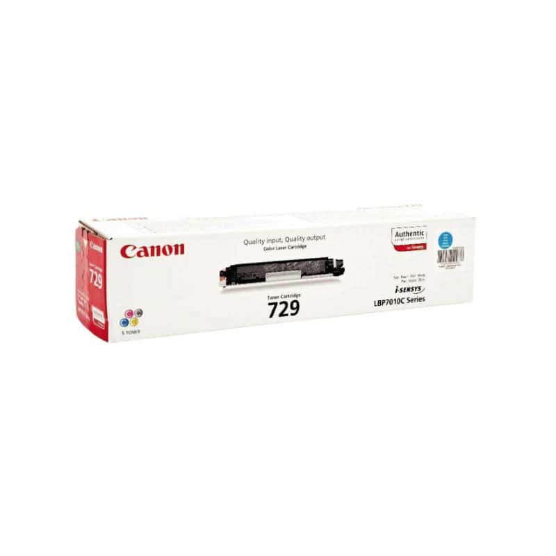 Original Canon CRG 729 Cyan Toner Cartridge Original Canon CRG 729 Cyan Toner Cartridge