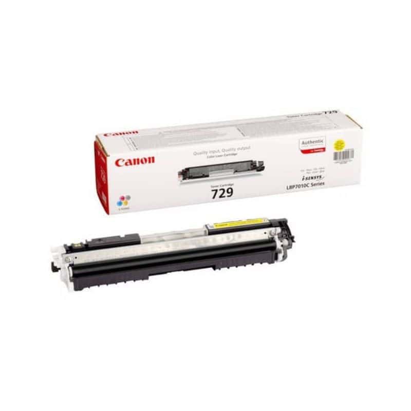 Original Canon CRG 729 Yellow Toner Cartridge Original Canon CRG 729 Yellow Toner Cartridge