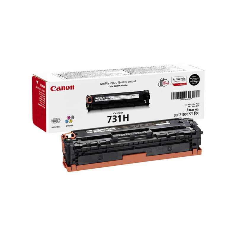 Original Canon CRG 731 - 2K Black Toner Cartridge Original Canon CRG 731 - 2K Black Toner Cartridge