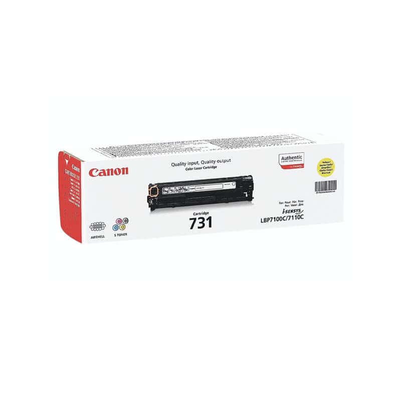 Original Canon CRG 731 Yellow Toner Cartridge Original Canon CRG 731 Yellow Toner Cartridge