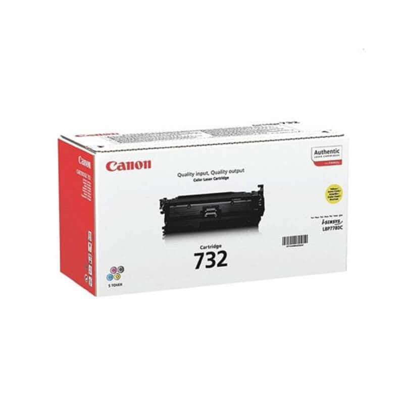 Original Canon CRG 732 Yellow Toner Cartridge Original Canon CRG 732 Yellow Toner Cartridge