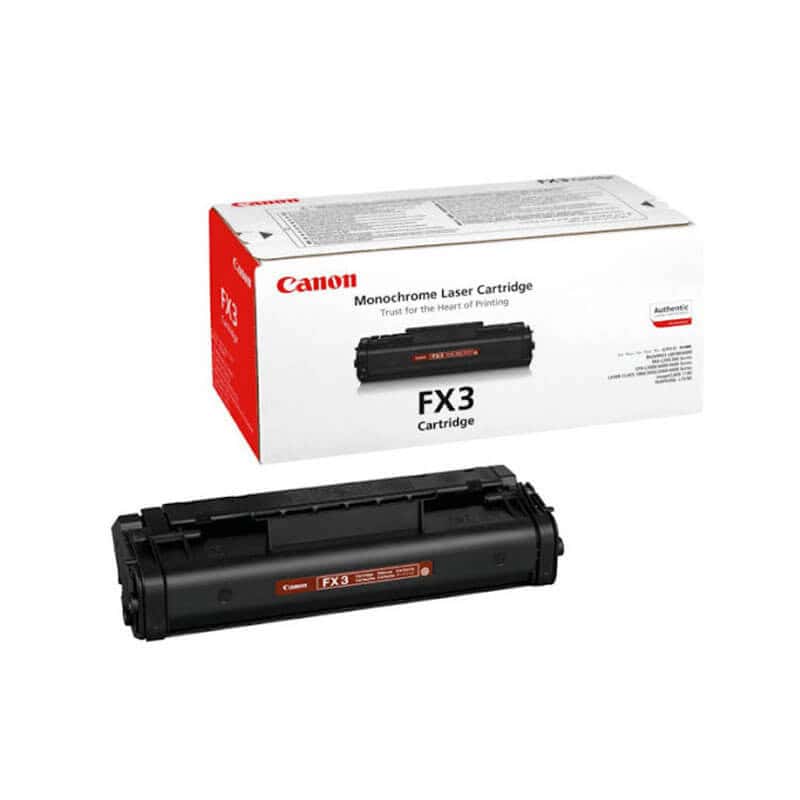 Original Canon FX-3 Black Toner Cartridge Original Canon FX-3 Black Toner Cartridge
