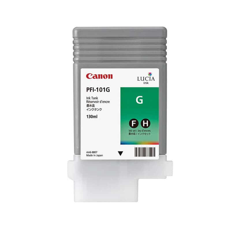 Original Canon PFI-101 Green Ink Catridge Original Canon PFI-101 Green Ink Catridge