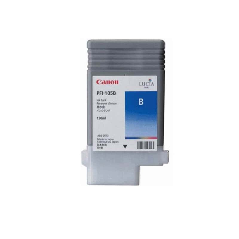 Original Canon PFI-105 Blue Ink Cartridge Original Canon PFI-105 Blue Ink Cartridge