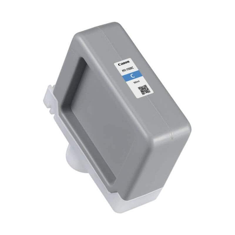 Original Canon PFI-1100 Cyan Ink Cartridge Original Canon PFI-1100 Cyan Ink Cartridge