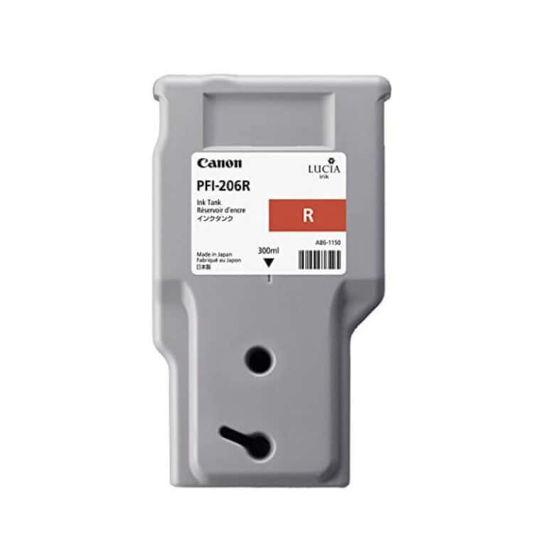 Original Canon PFI-206 Red Ink Catridge