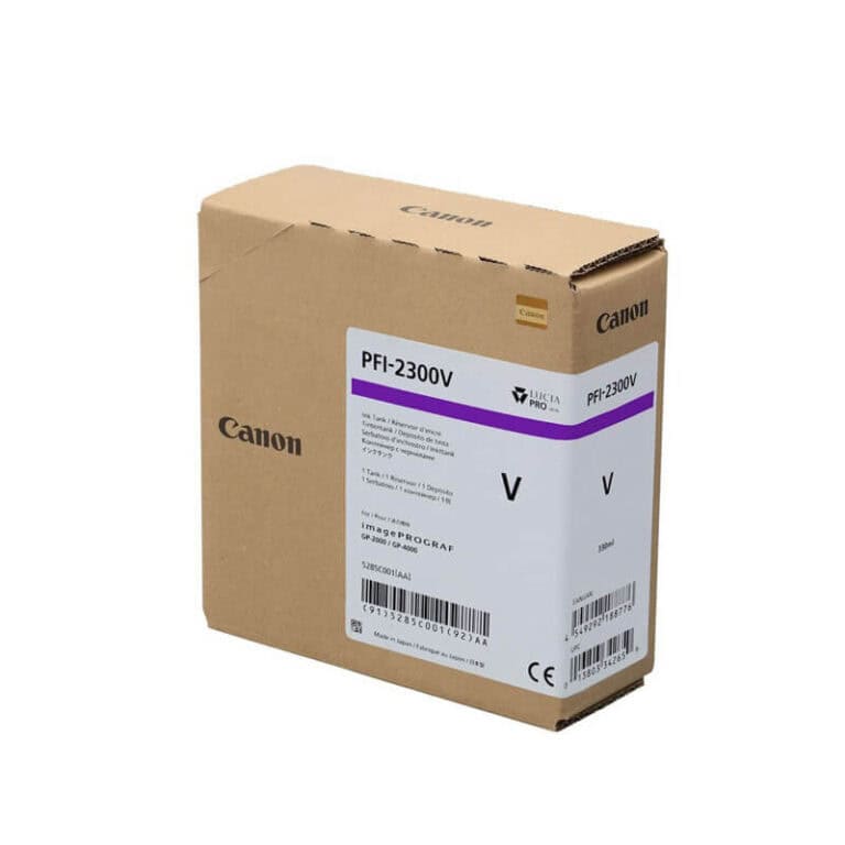 Original Canon PFI-2300 Violet Ink Cartridge