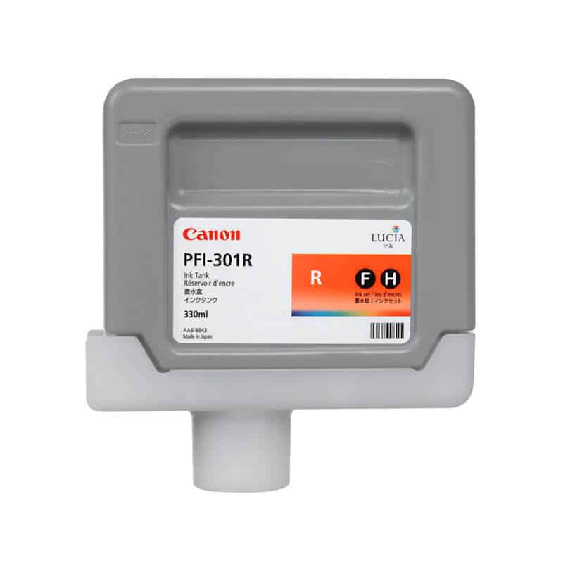 Original Canon PFI-301 Red Ink Catridge Original Canon PFI-301 Red Ink Catridge