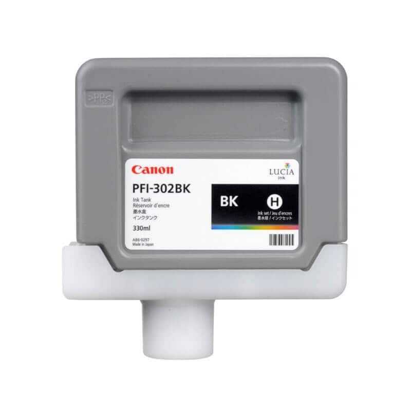 Original Canon PFI-302 Black Ink Catridge Original Canon PFI-302 Black Ink Catridge