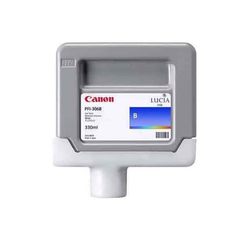 Original Canon PFI-306 Blue Ink Catridge