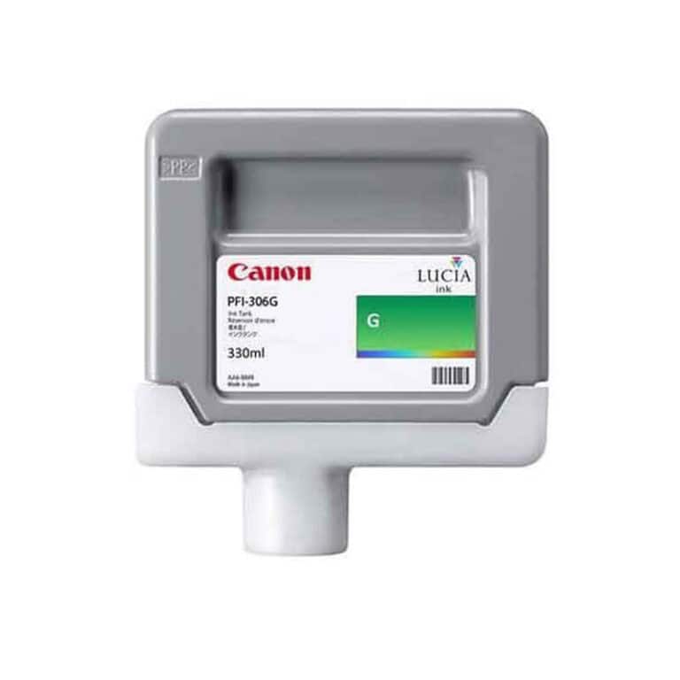 Original Canon PFI-306 Green Ink Catridge