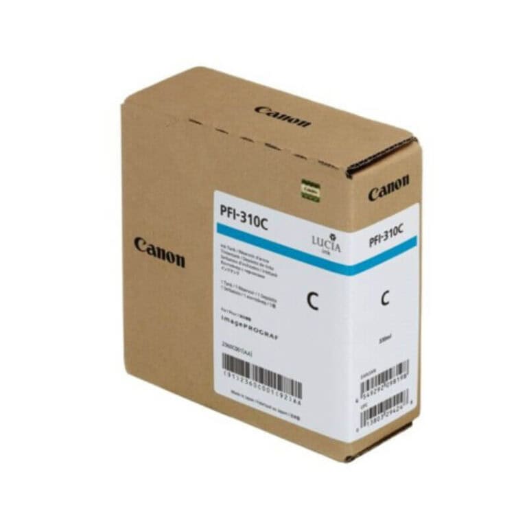 Original Canon PFI-310 Cyan Ink Catridge