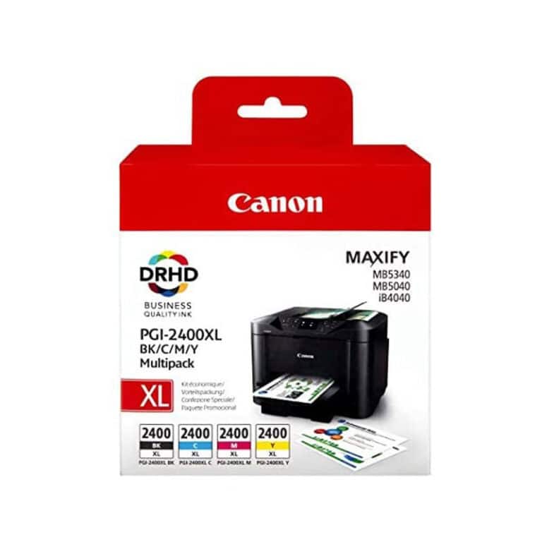 Original Canon PGI-2400XL Black and Colour Ink Cartridge Multipack