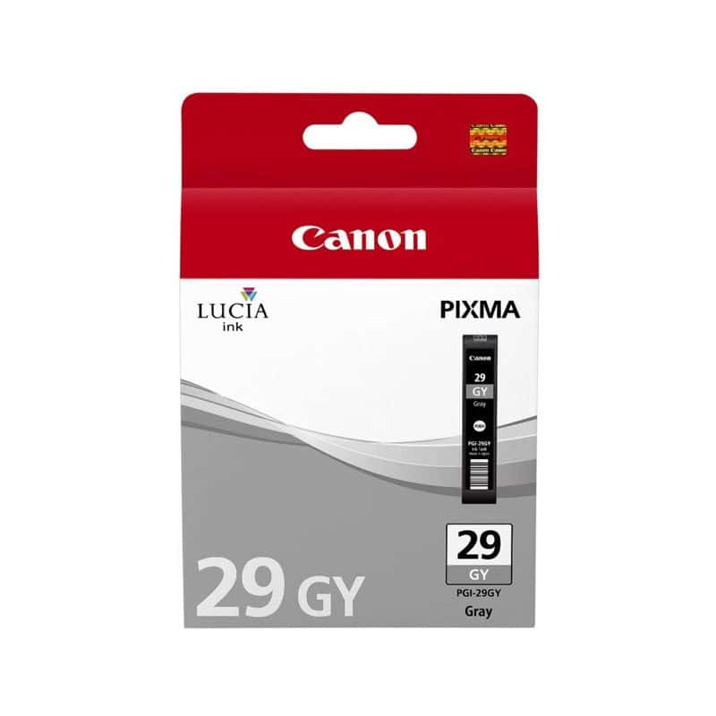 Original Canon PGI-29 Grey Ink Cartridge Original Canon PGI-29 Grey Ink Cartridge