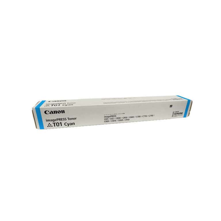 Original Canon T01 Cyan Toner Cartridge