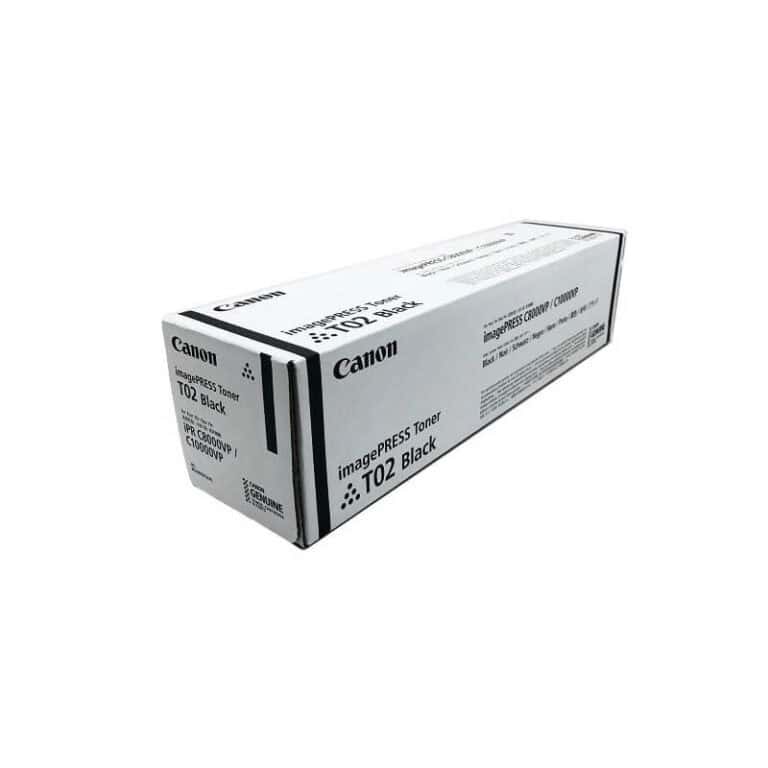 Original Canon T02 Black Toner Cartridge