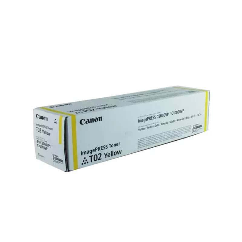 Original Canon T02 Yellow Toner Cartridge Original Canon T02 Yellow Toner Cartridge