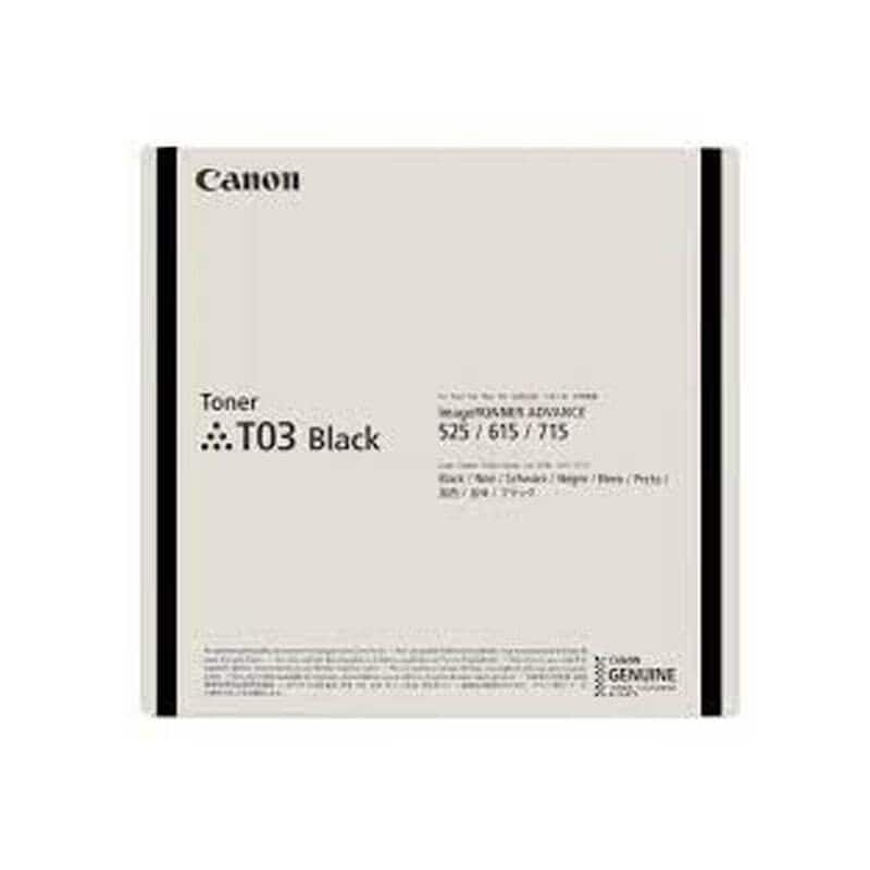 Original Canon T03 Black Toner Cartridge Original Canon T03 Black Toner Cartridge