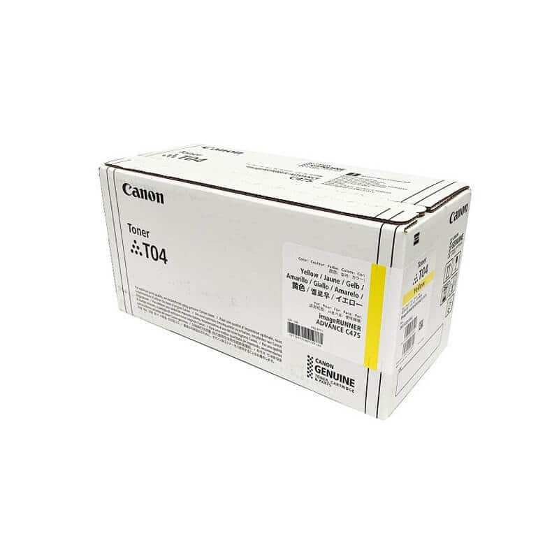 Original Canon T04 Yellow Toner Cartridge Original Canon T04 Yellow Toner Cartridge