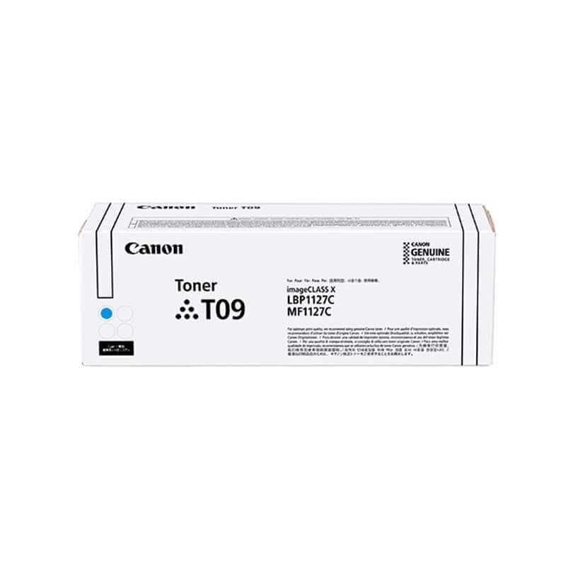 Original Canon T09 Cyan Toner Cartridge Original Canon T09 Cyan Toner Cartridge