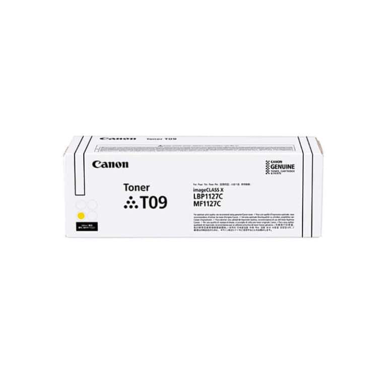 Original Canon T09 Yellow Toner Cartridge