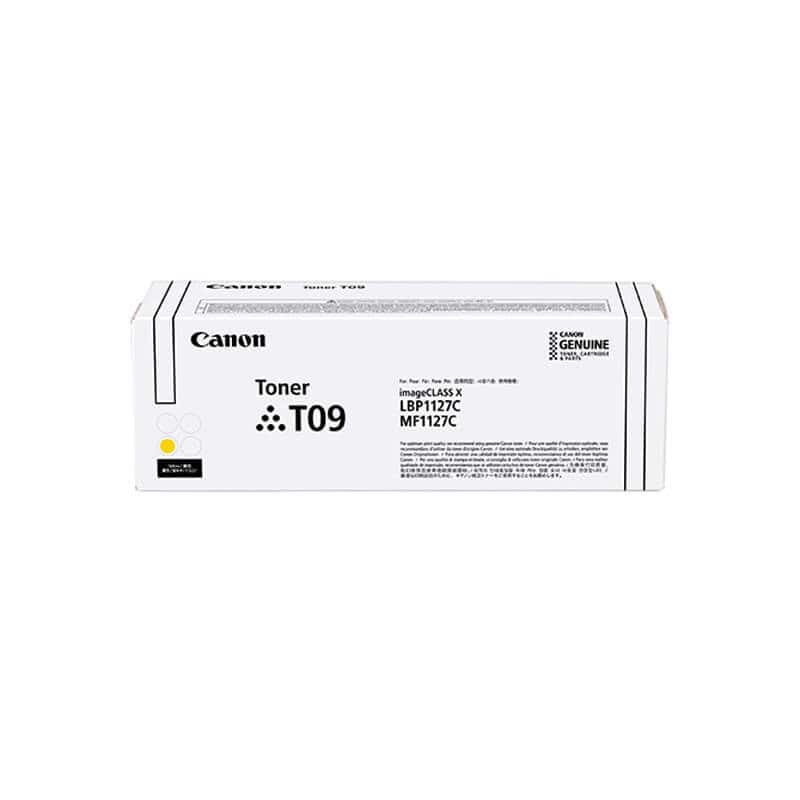 Original Canon T09 Yellow Toner Cartridge Original Canon T09 Yellow Toner Cartridge