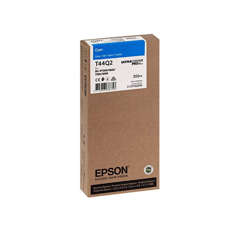 Original Epson T44Q240 Cyan Ink Cartridge Original Epson T44Q240 Cyan Ink Cartridge