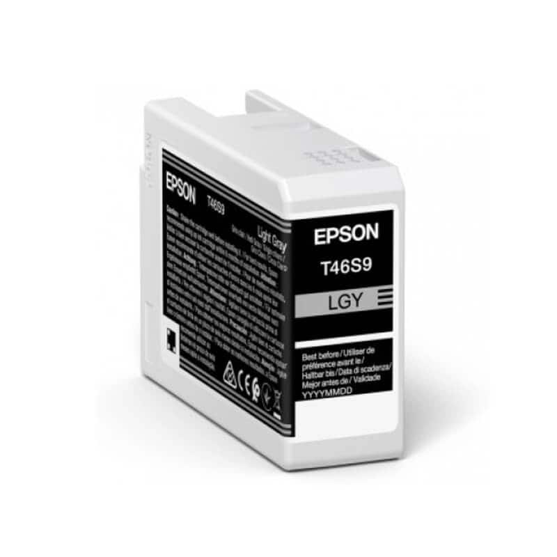 Original Epson T46S900 Light Gray Ink Cartridge Original Epson T46S900 Light Gray Ink Cartridge