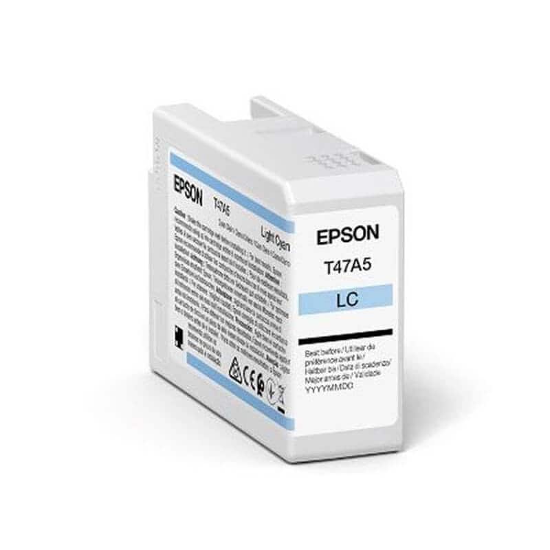 Original Epson T47A500 Light Cyan Ink Cartridge Original Epson T47A500 Light Cyan Ink Cartridge