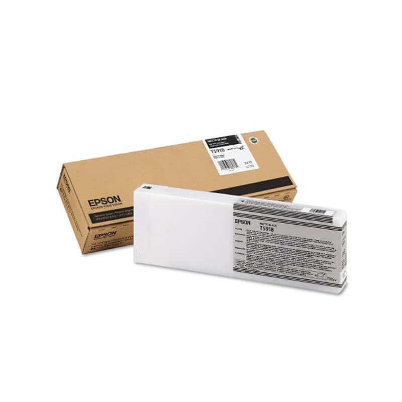 Original Epson T591800 Matte Black Ink Cartridge Original Epson T591800 Matte Black Ink Cartridge