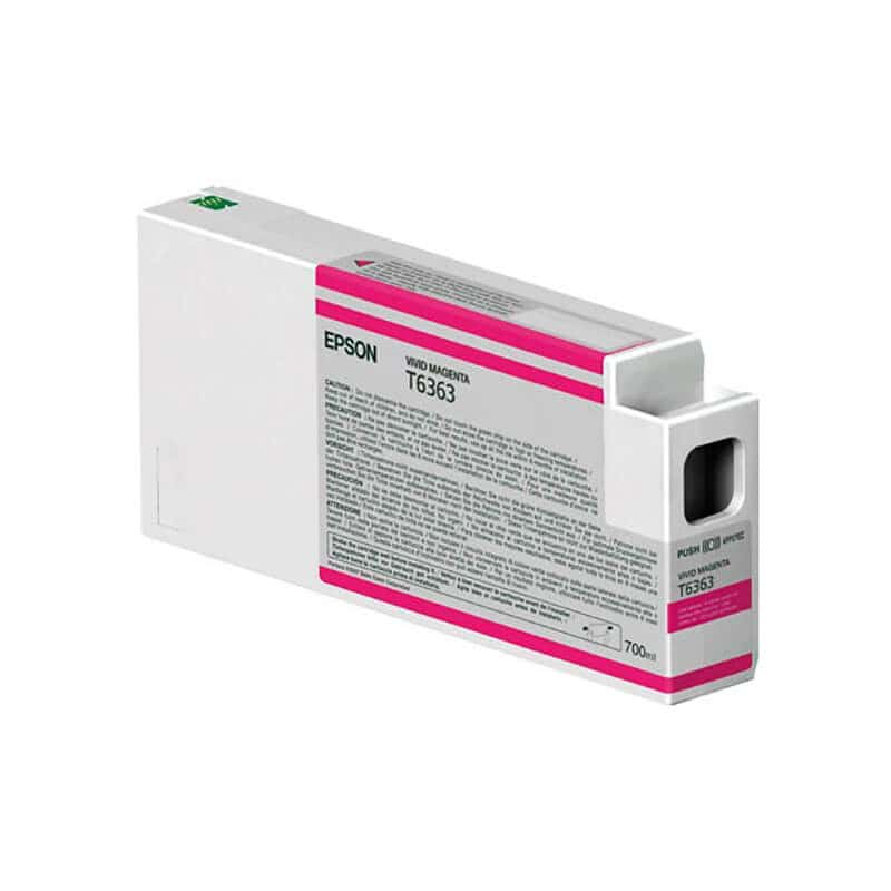 Original Epson T636300 Vivid Magenta Ink Cartridge Original Epson T636300 Vivid Magenta Ink Cartridge