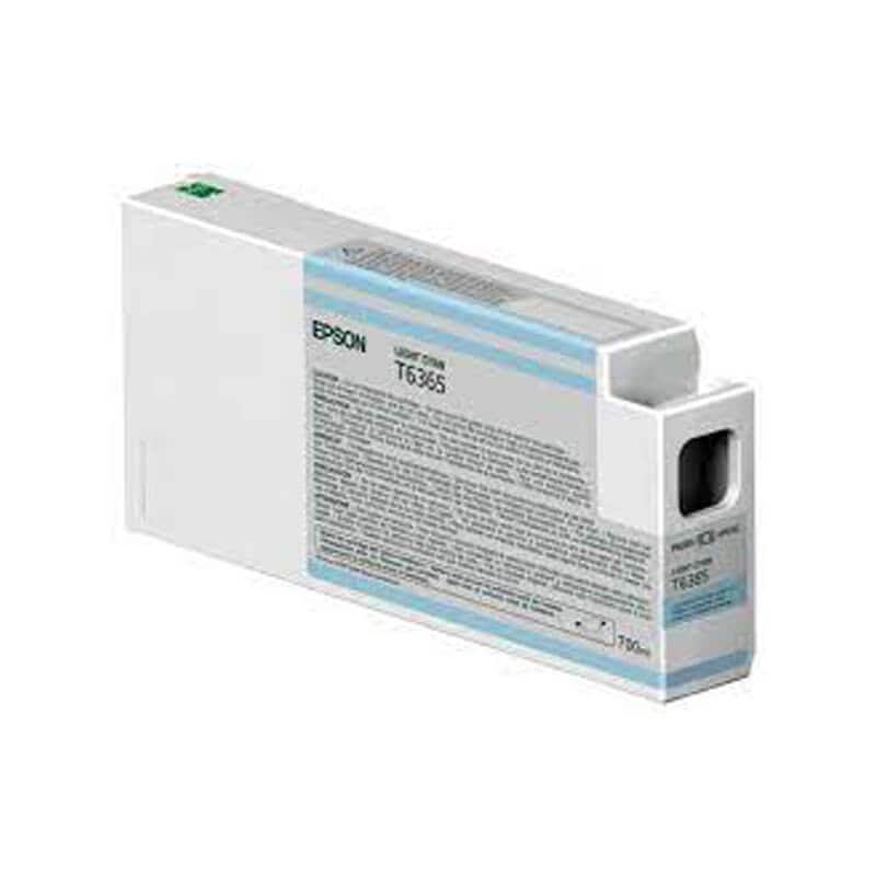 Original Epson T636500 Light Cyan Ink Cartridge Original Epson T636500 Light Cyan Ink Cartridge