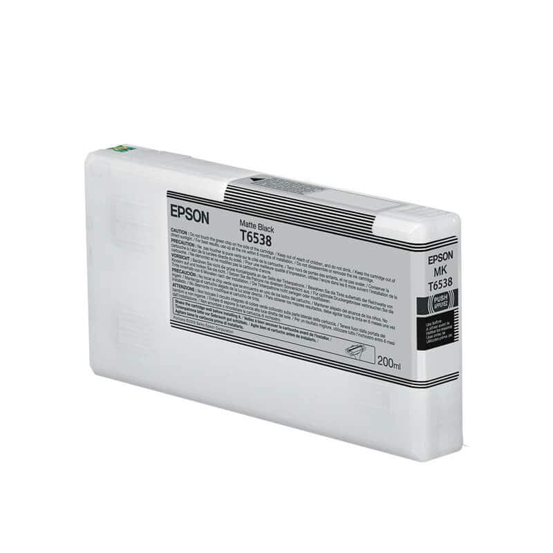 Original Epson T6538 Matte Black Ink Cartridge Original Epson T6538 Matte Black Ink Cartridge