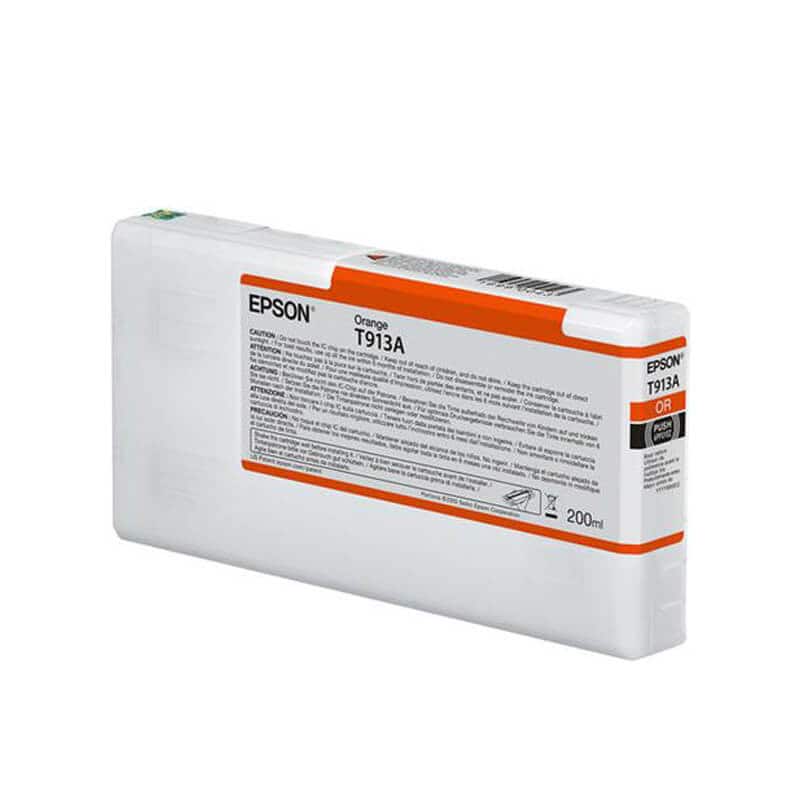 Original Epson T913A00 Orange Ink Cartridge Original Epson T913A00 Orange Ink Cartridge