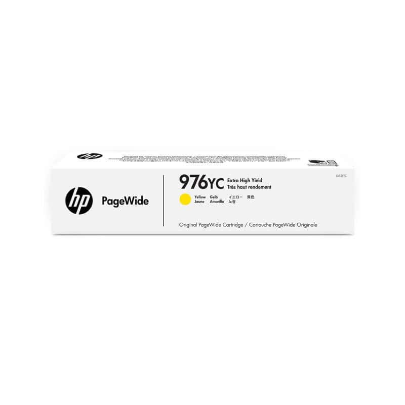 Original HP 976YC Yellow Contract PageWide Ink Cartridge Original HP 976YC Yellow Contract PageWide Ink Cartridge