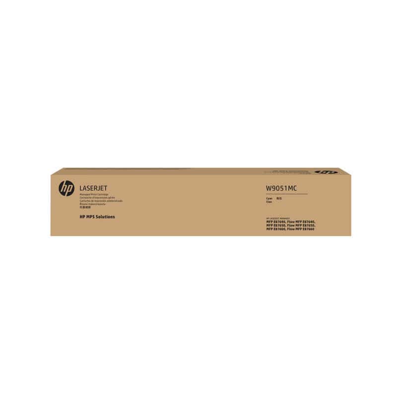 Original HP W9051MC Cyan Managed LaserJet Toner Cartridge Original HP W9051MC Cyan Managed LaserJet Toner Cartridge