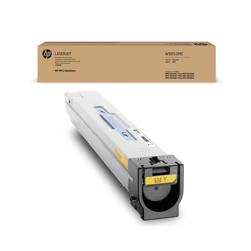 Original HP W9052MC Yellow Managed LaserJet Toner Cartridge Original HP W9052MC Yellow Managed LaserJet Toner Cartridge