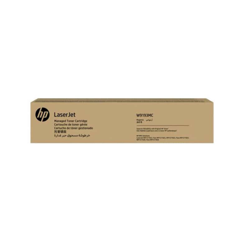 Original HP W9193MC Magenta Managed LaserJet Toner Cartridge